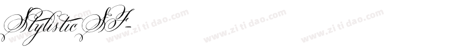 Stylistic SF字体转换